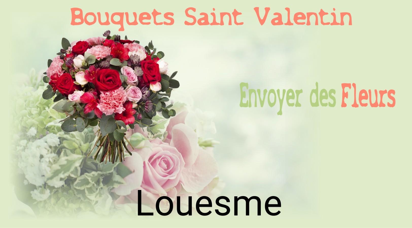 Roses de Saint-Valentin livrées à Louesme